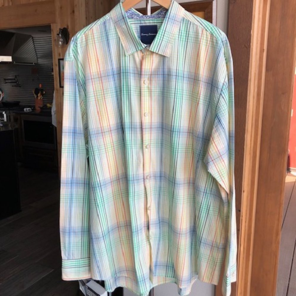 Tommy Bahama Multi Stripe Button Down (Sz XXL)